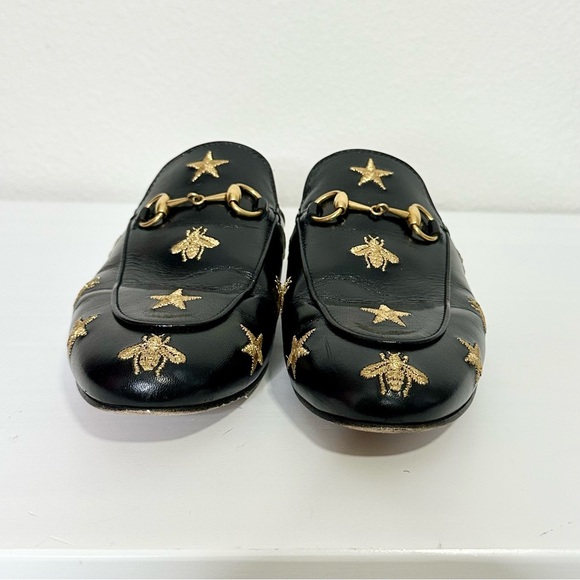 Gucci Princetown Mules Bees & Stars - Picture 4 of 7